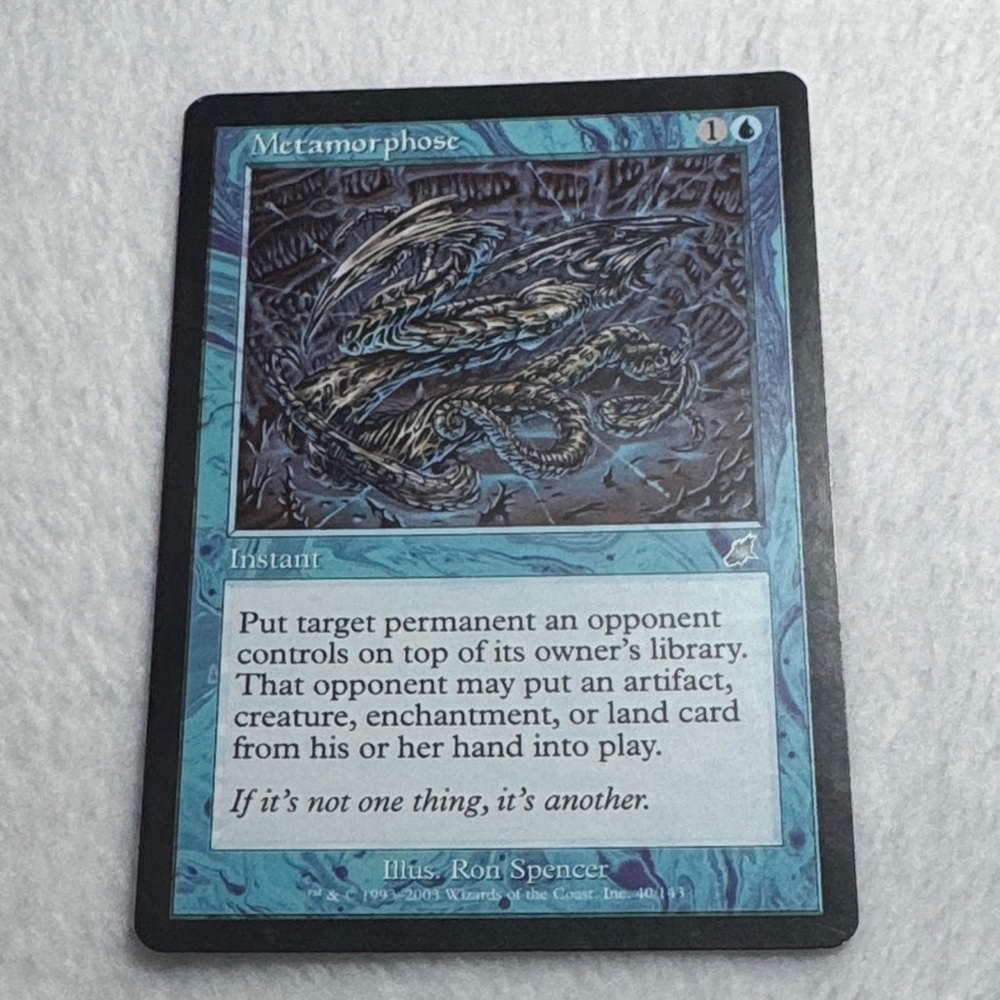 MTG Magic the Gathering Metamorphose
